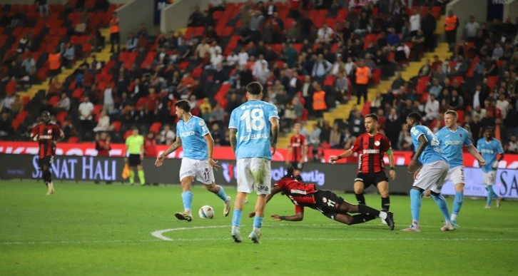 Antep'te gol sesi çıkmadı! Trabzonspor 1 puana razı oldu