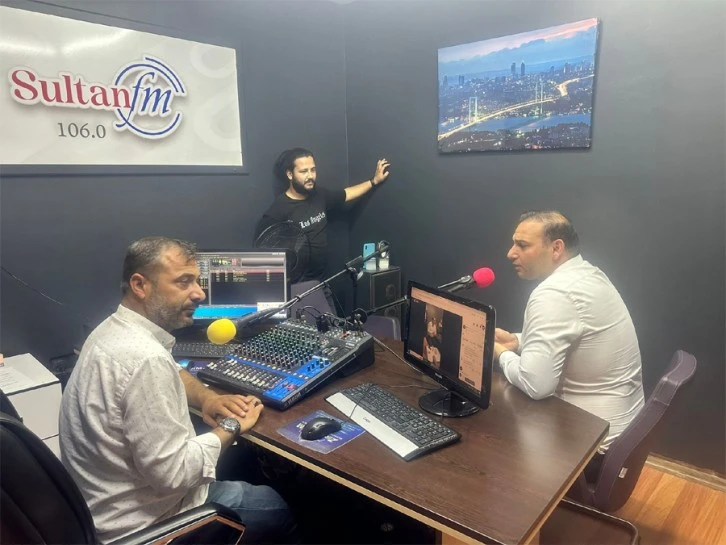 Belediye Başkanı Bilecen, Radyo Sultan’a konuk oldu