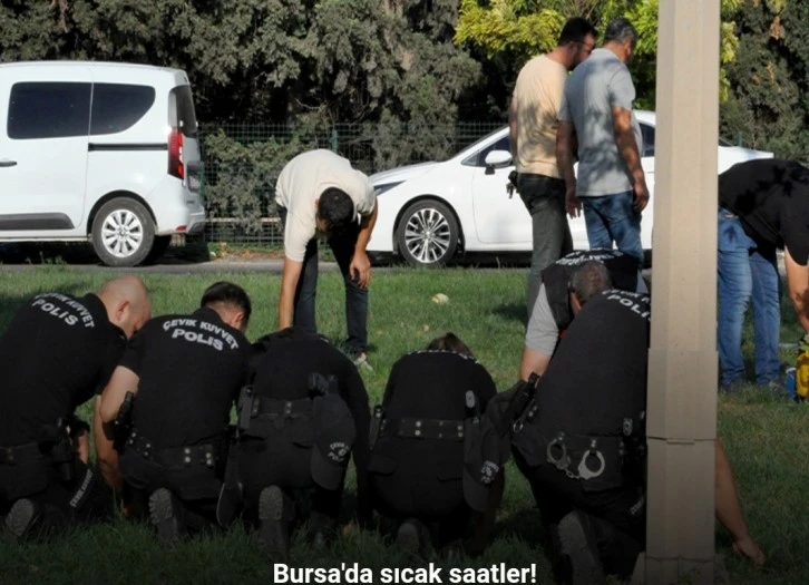 Bursa’da motosikleti durdurulan şüpheli polis memurunu vurdu