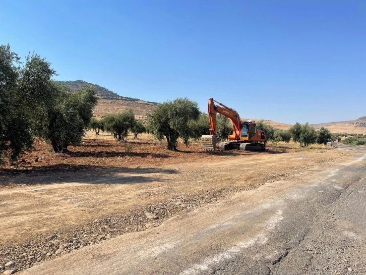 Cezaevi yolu onarılıyor