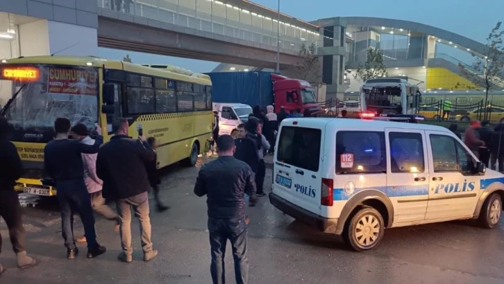 Gaziantep'te zincirleme kaza: 12 yaralı