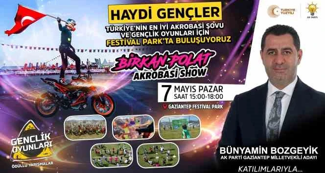 Gençlik Oyunları, Festival Park'ta yapılacak