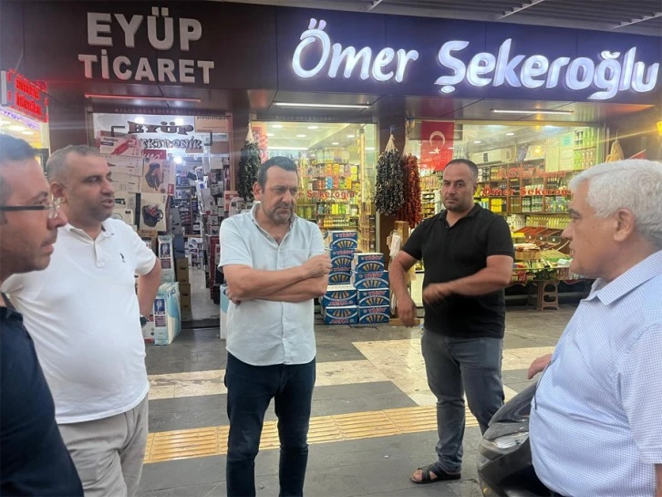 Hilmi Dülger vatandaşlarla sohbet etti