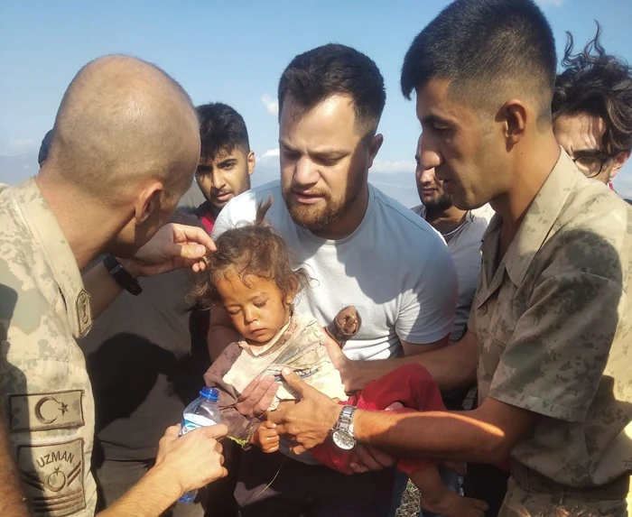 Kaybolan küçük Meryem termal kamera ile bulundu