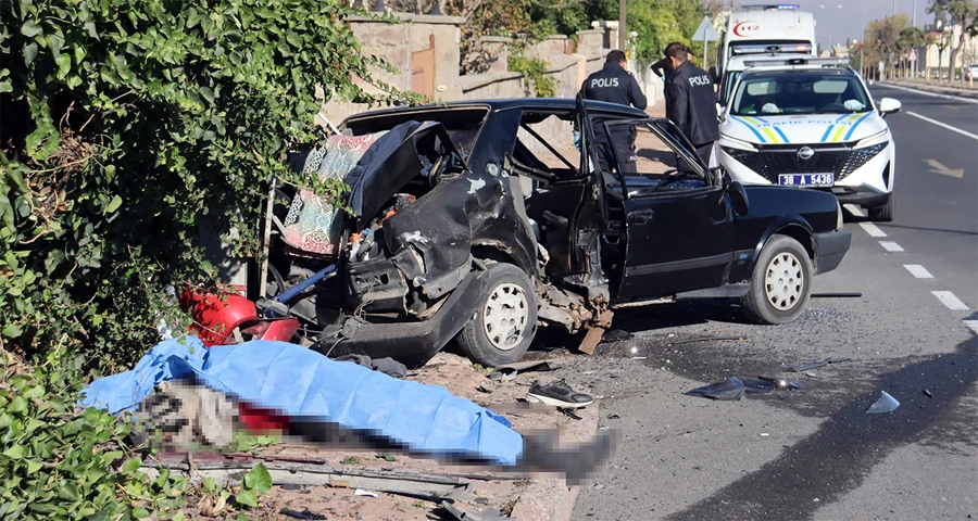 Kaza yapan Tofaş perte çıktı: 1 ölü, 3 yaralı