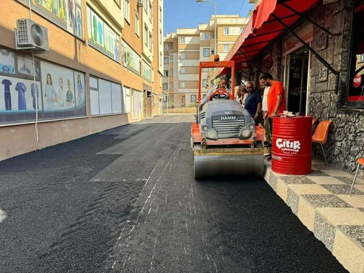 Kilis Belediyesi asfalt çalışmalarına hız verdi