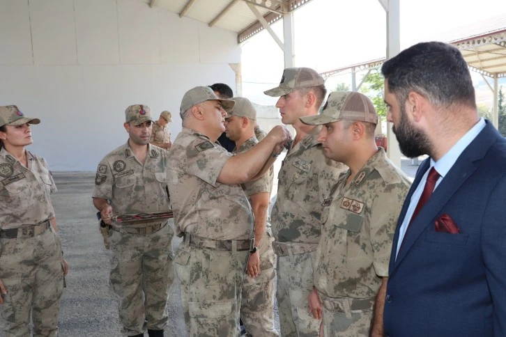 Kilis İl Jandarma Komutanlığında Terfi Töreni