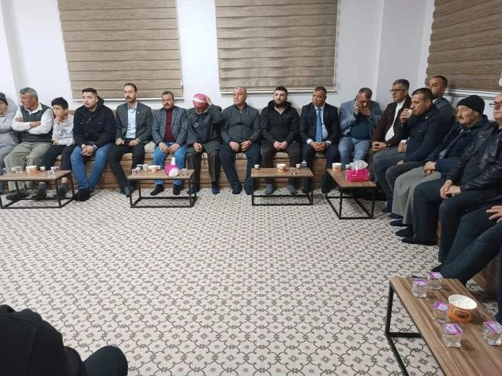 MHP'den  Kilis'i yasa boğan Gina  Mercimek'in ailesine taziye ziyareti