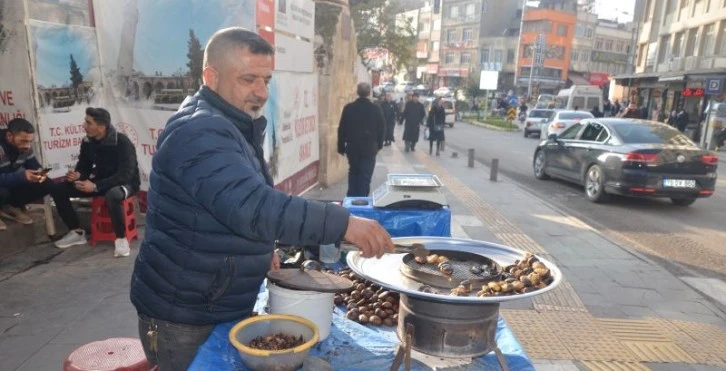 Soğuk Kış günlerinde Kestane ilgi görüyor