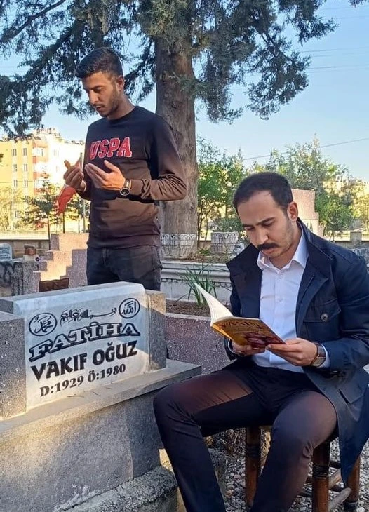 Ülkücü şehit mezarı başında anıldı