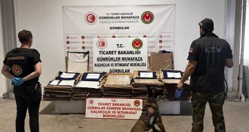 276 kilogram uyuşturucu maddenin Türkiye’ye girmesi engellendi