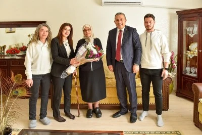 8 Mart Dünya Kadınlar Gününde Şehit Aileleri Yalnız Bırakılmadı