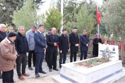 Afrin şehidi Yunus Emre Doğan unutulmadı