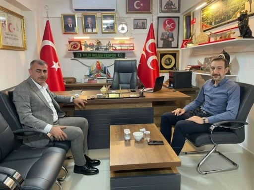 AK Parti Kilis İl Başkanı’ndan MHP’ye Sürpriz Ziyaret