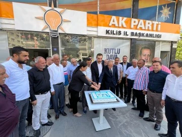 AK Parti’nin 23. kuruluş yıl dönümü Kilis’te kutlandı