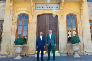 Başsavcı Selçuk Akman Vali Şahin'e veda ziyaretinde bulundu