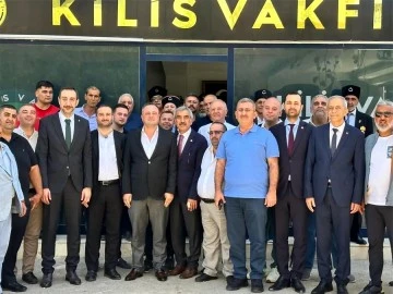 Bayramlaşma programında Yaşar Aktürk Kilislilerin bayramını tebrik etti