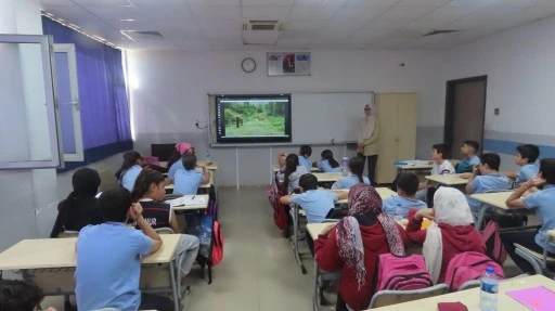 Biyoçeşitliliğin önemi hakkında öğrencilere eğitim