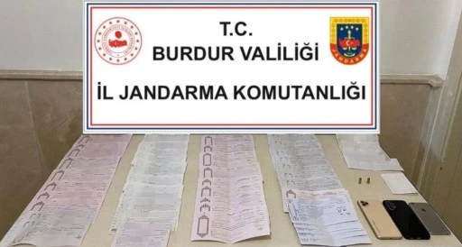 Burdur'da tefecilik operasyonu: 3 gözaltı