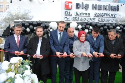 Diş Hekimi Fatma Asarkaya Kliniği Açıldı