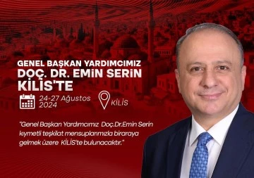 Doç. Dr. Emin Serin'in Kilis Ziyareti