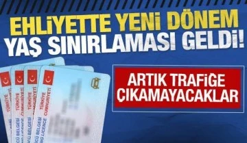 Ehliyette yeni dönem! Yaş sınırlaması getirildi