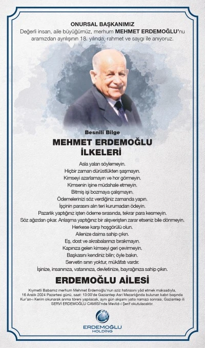 ERDEMOĞLU