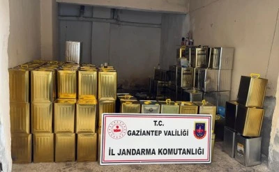 Gaziantep'te 1,5 milyon lira değerinde sahte zeytinyağı ele geçirildi