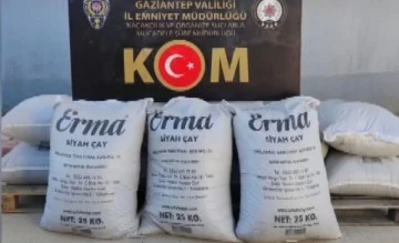 Gaziantep’te kaçak çay operasyonu