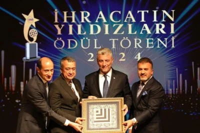 İhracatın yıldızları ödüllendirildi