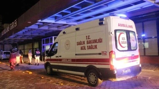 İş kazasında yaralanan işçi hastaneye kaldırıldı