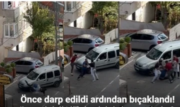 Karısına arkadaşlık teklifi eden şahısların işyerini bastı, önce darp edildi ardından bıçaklandı