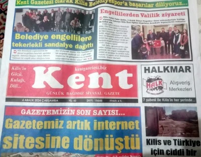 Kilis Kent Gazetesi...