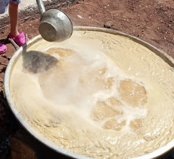 Kilis’te gün pekmezi yapımına başlandı