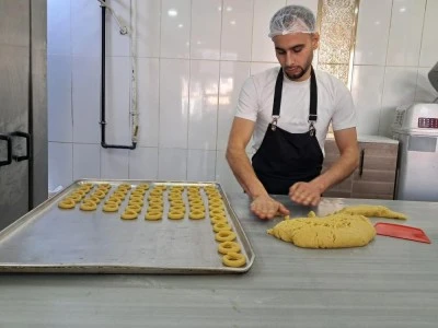 Kilis'te Ramazan lezzeti kahke mesaisi başladı