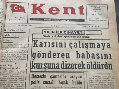 Kilis’te yılın ilk cinayeti!