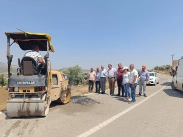 KÖYDES yol çalışmalarını yerinde incelediler