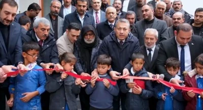 Mağaracık Mahalle Camii dualarla ibadete açıldı