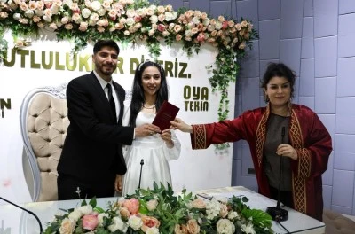 Nikah salonlarında 14 Şubat yoğunluğu