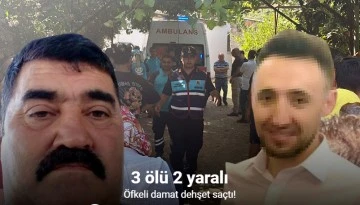 Öfkeli damat dehşet saçtı: 3 ölü