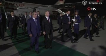 Rusya Devlet Başkanı Putin Azerbaycan'da