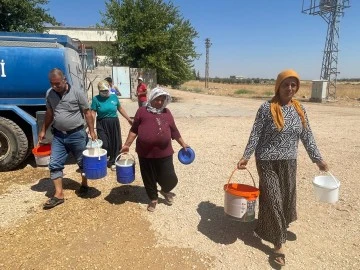 Su sorunu Elbeyli İlçesi'nde yaşayanları endişelendiriyor