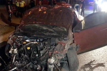 Takla atan otomobilde can pazarı: 1 ölü, 1’i ağır 2 yaralı